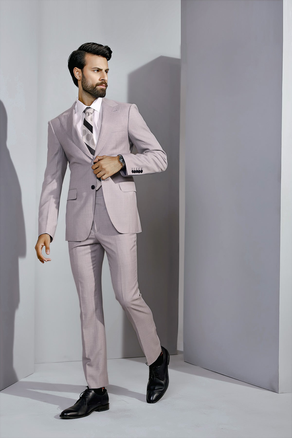 Grey Slim Fit Suit