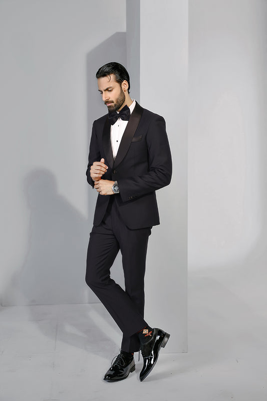Black Dinner Tuxedo (Custom Made)