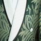 Double Breasted Jacquard Forest Green Tuxedo